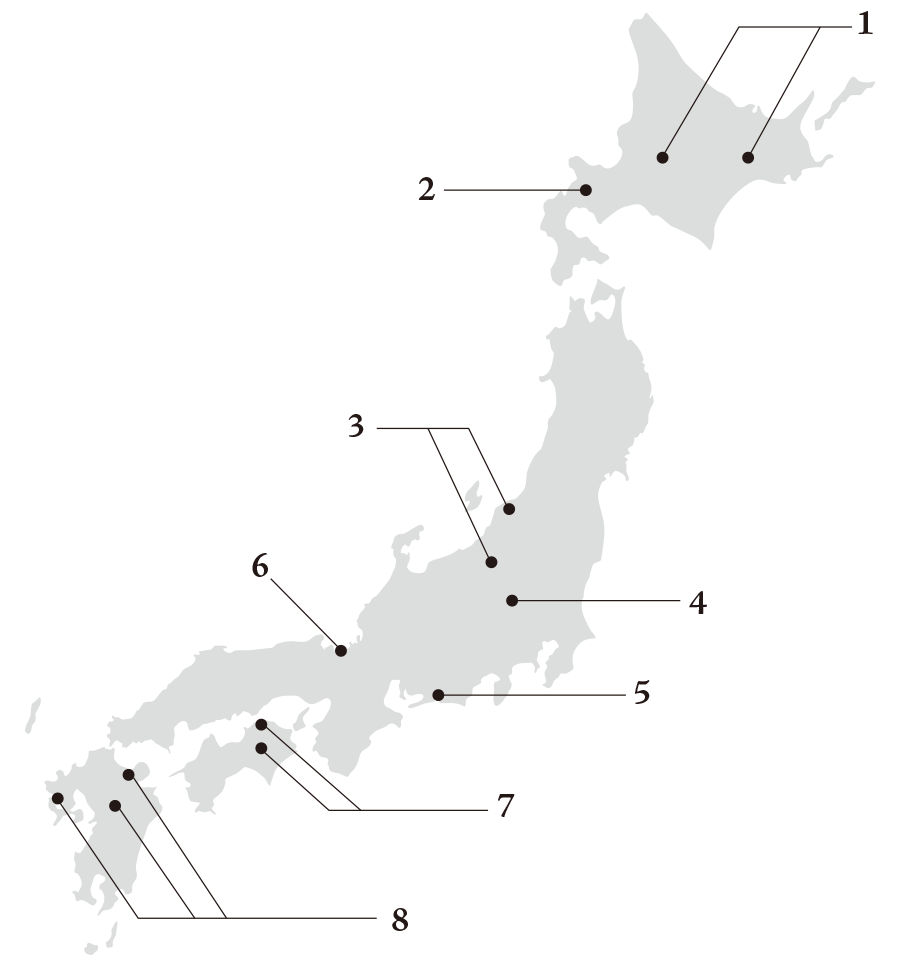 japan map